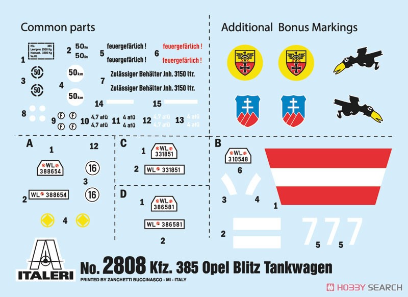 Opel Blitz Tankwagen Kfz.385 (Plastic model) Other picture2