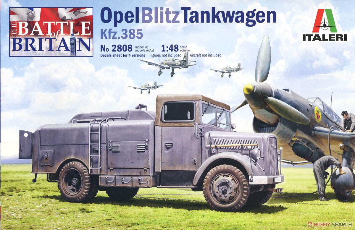 Opel Blitz Tankwagen Kfz.385 (Plastic model) Package2