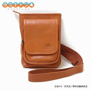 Laid-Back Camp Leather 2 Way Scissor Bag (Anime Toy)