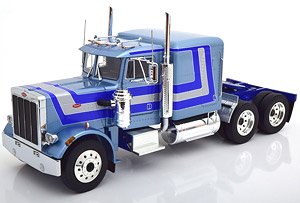 Peterbilt 359 1967 lightblue-metallic/blue/silver (ミニカー)