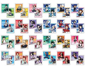 My Hero Academia Photo-style Metal Sticker Collection (Set of 24) (Anime Toy)