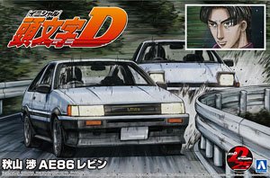 秋山渉 AE86 レビン (プラモデル)