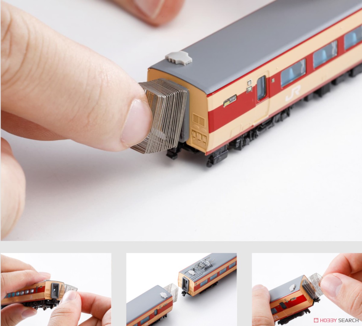 SP幌 LLサイズ (10.1×14.3mm) (カラー/グレー) (6個入) (鉄道模型) その他の画像2