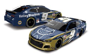 `チェイス・エリオット` #9 ケリー・ブルー・ブック シボレー カマロ NASCAR 2021 (ミニカー)