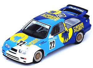 フォード シエラ RS500 コスワース #22 `PIUMINI TRAMPIO` JTC Fuji Inter-Tec 500 Km 1988 Winner (ミニカー)