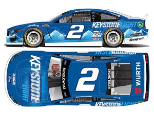 `ブラッド・ケセロウスキー` #2 キーストーン・ライト フォード マスタング NASCAR 2021 (ミニカー)
