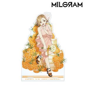 MILGRAM -ミルグラム- 描き下ろしイラスト マヒル バースデーver. BIGアクリルスタンド (キャラクターグッズ)
