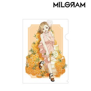 MILGRAM -ミルグラム- 描き下ろしイラスト マヒル バースデーver. クリアファイル (キャラクターグッズ)