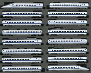 [Limited Edition] J.R. Series 700-0 Tokaido / Sanyo Shinkansen (Ambitious Japan!) Set (16-Car Set) (Model Train)