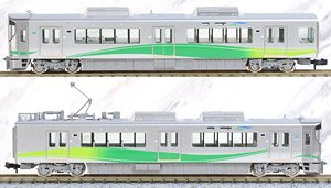 Ainokaze Toyama Railway Series 521-1000 Set (2-Car Set) (Model Train)