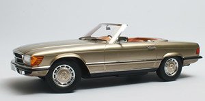 メルセデス・ベンツ 350SL R107 1979 ゴールド・メタリック (ミニカー)