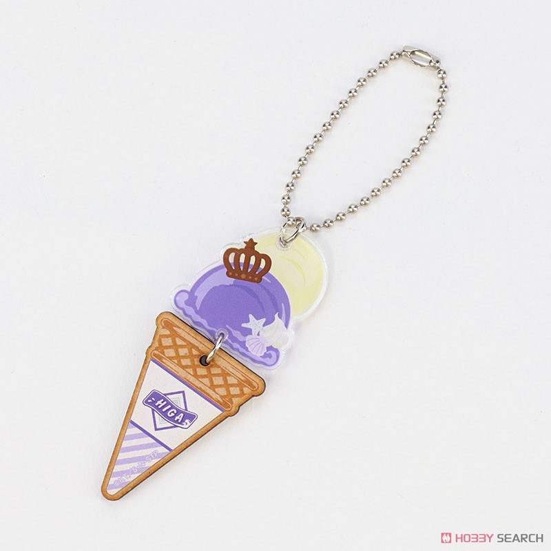 [The New Prince of Tennis] Icecream Key Ring Higa (Anime Toy) Item picture1