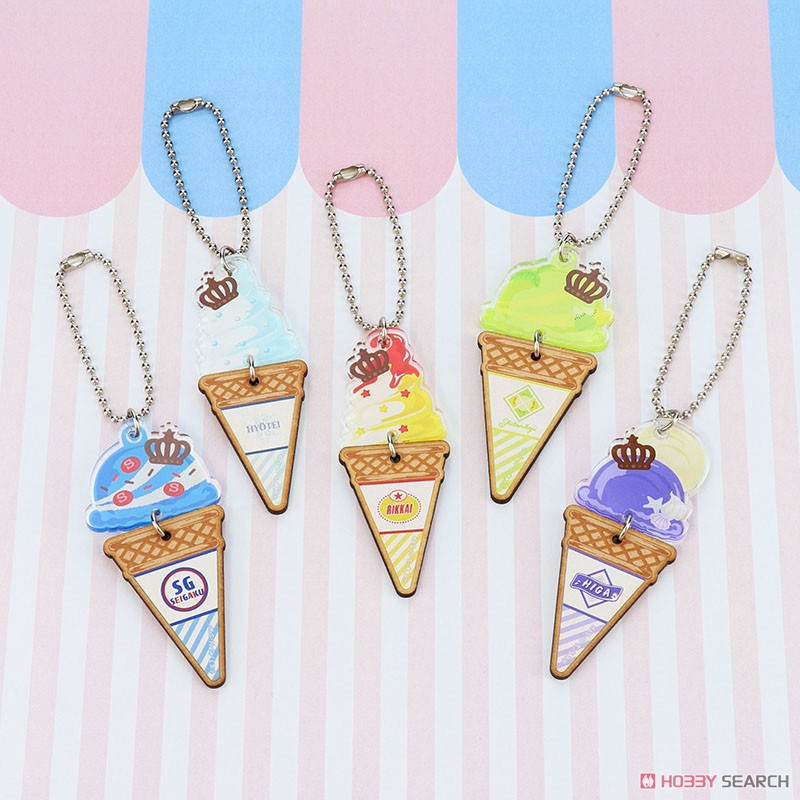 [The New Prince of Tennis] Icecream Key Ring Higa (Anime Toy) Other picture1