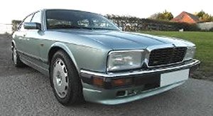 ジャガー XJR XJ40 1990 メタリックシルバー (ミニカー)