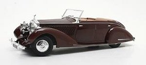 Rolls-Royce 25-30 Gurney Nutting All Weather Maroon (Diecast Car)