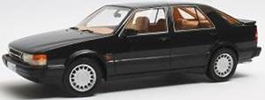Saab 9000 Turbo 1984 Metallic Black (Diecast Car)
