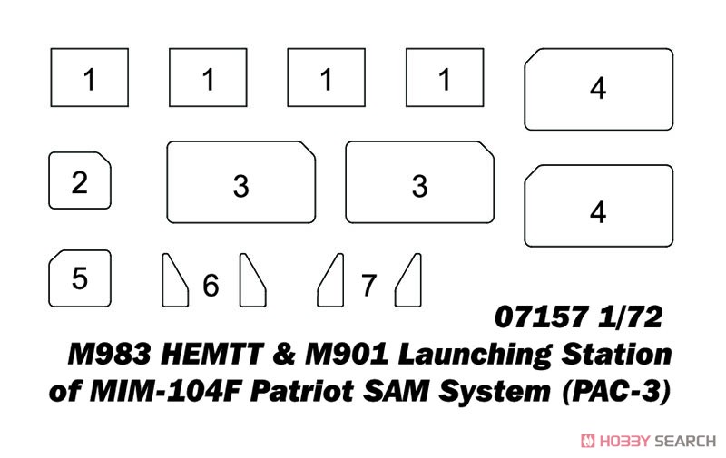 M983 HEMTTトラクター&ペトリオット M901ランチャーステーション (PAC-3) (プラモデル) その他の画像8