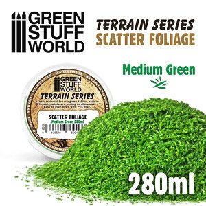 Scatter Foliage - Medium Green - 280ml (Plastic model)