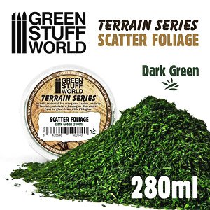 Scatter Foliage - Dark Green - 280ml (Plastic model)