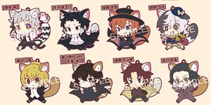 Bungo Stray Dogs Flying Squirrel Rubber Starp Vol.2 (Set of 8) (Anime Toy)