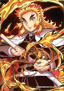 [Demon Slayer: Kimetsu no Yaiba] Mini Acrylic Art Panel Kyojuro Rengoku (Anime Toy)