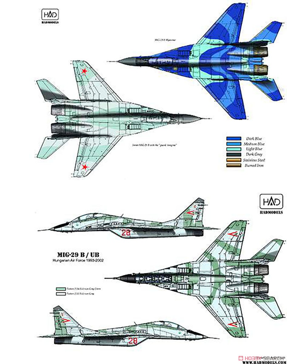 ハンガリー空軍 Mig-29B/UB デカール (デカール) その他の画像3