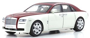 Rolls-Royce Ghost (White/Red) (Diecast Car)