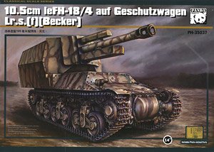 10,5 cm LeFH - 18/4 auf Geschutzwagen Lr.S.(f) (Becker) (Plastic model)