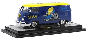 1960 VW Delivery Van - SPAM - Blue (Diecast Car)