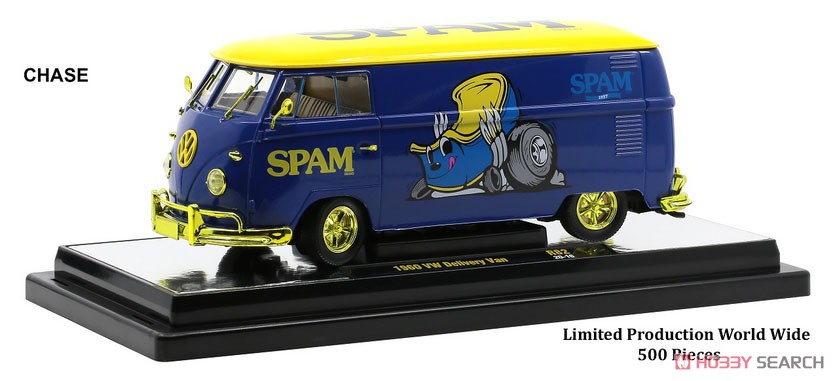 1960 VW Delivery Van - SPAM - Blue (ミニカー) その他の画像1