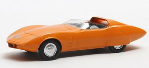 シボレー Astrovette コンセプト 1958 オレンジ (ミニカー)