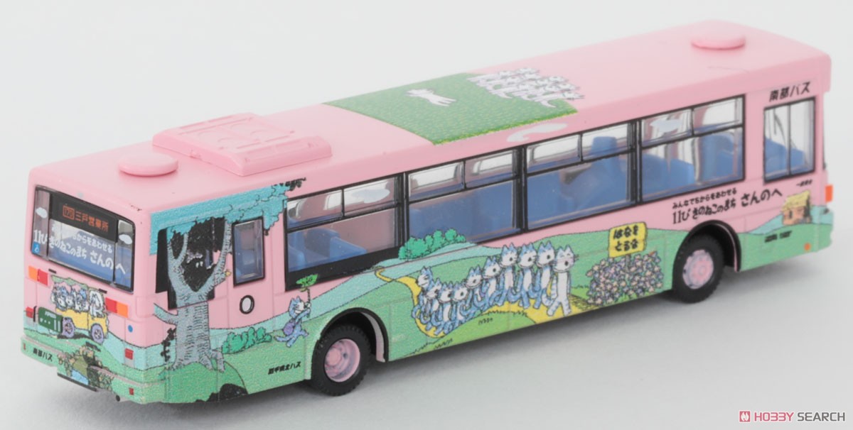ザ・バスコレクション 南部バス 11ぴきのねこラッピングバス 新1号車 (鉄道模型) 商品画像5