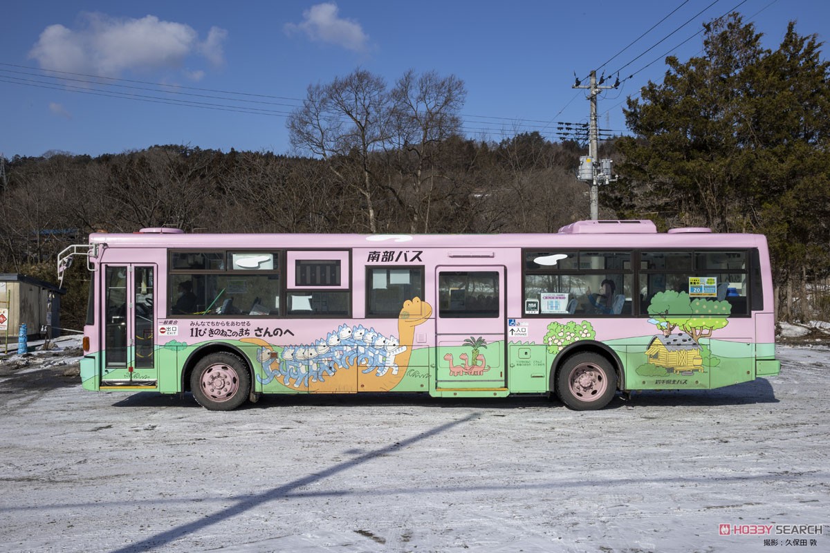 ザ・バスコレクション 南部バス 11ぴきのねこラッピングバス 新1号車 (鉄道模型) その他の画像4