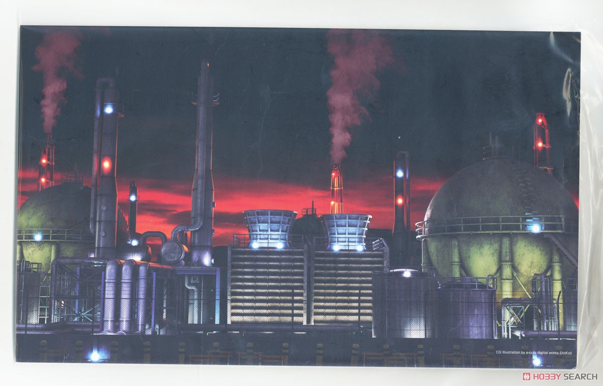 DCM08 Dio Com War Torn Refinery A (Gas Holder) (Plastic model) Contents6