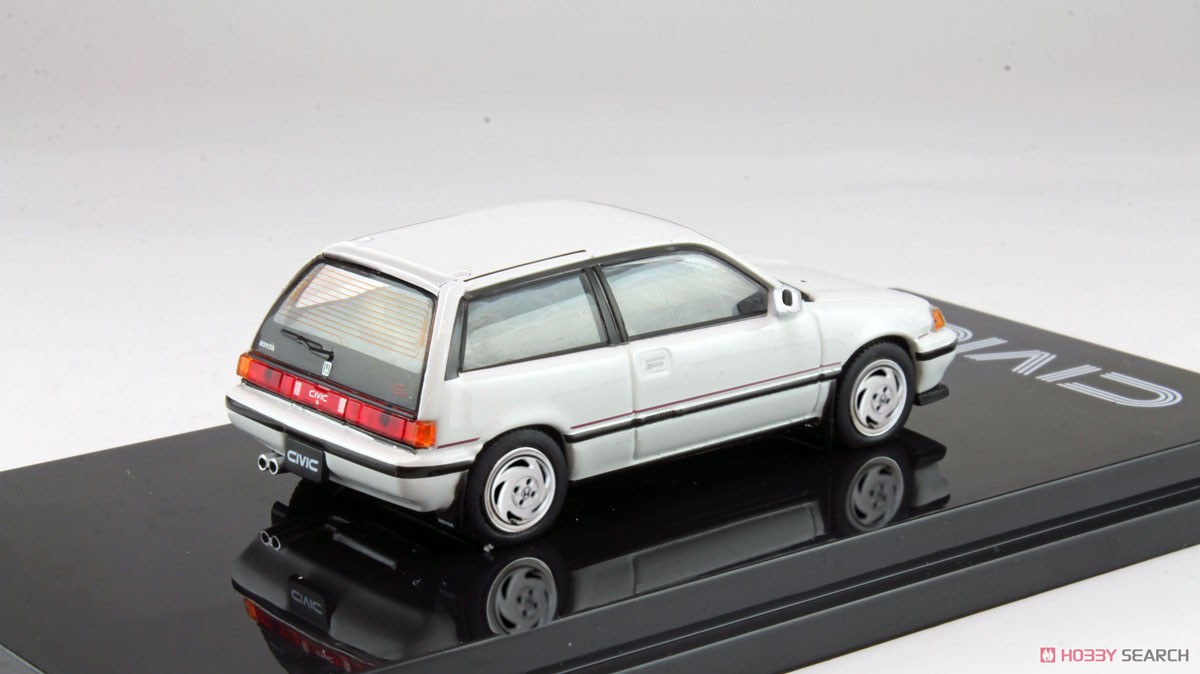 Honda Civic Si (AT) Special Edition 1986 White (Diecast Car) Other picture2