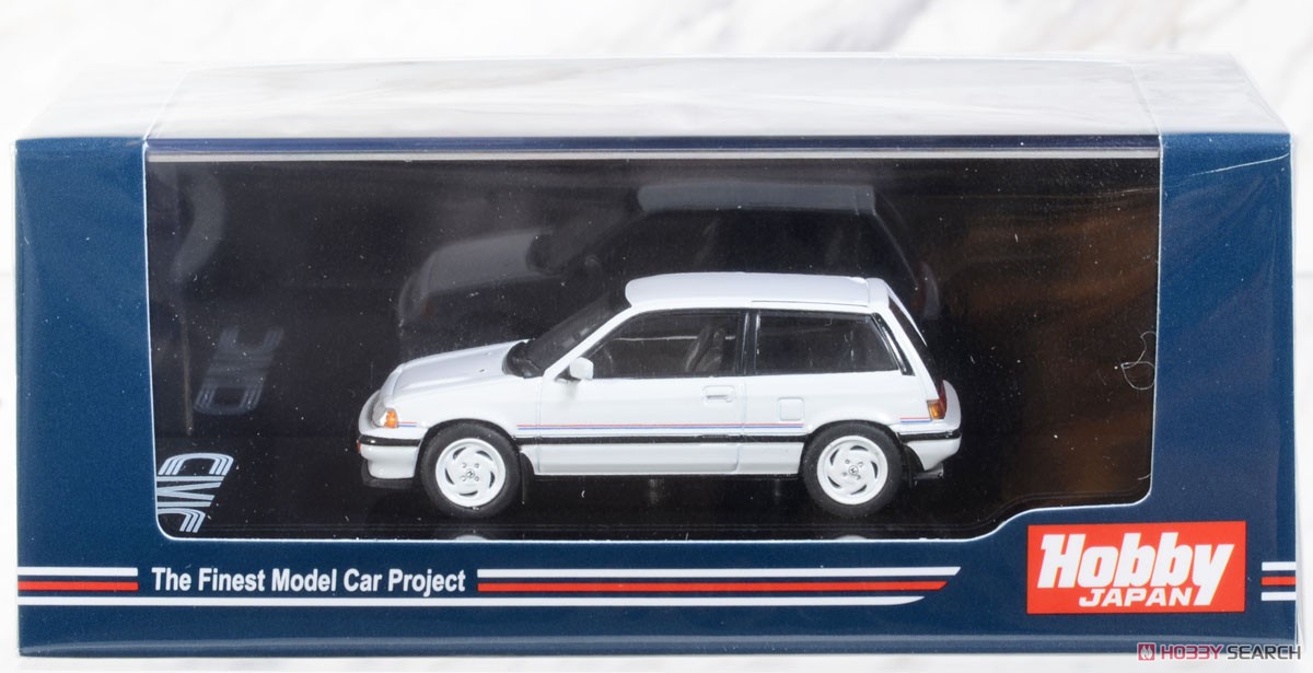 Honda Civic Si (AT) Special Edition 1986 White (Diecast Car) Package1