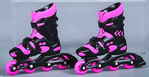 VS Toys 1/6 Accessory Inline Skates Pink (Fashion Doll)