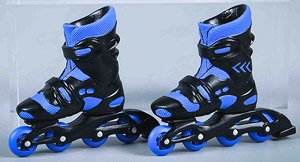 VS Toys 1/6 Accessory Inline Skates Blue (Fashion Doll)