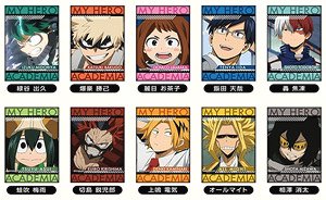 Square Can Badge My Hero Academia Vol.3 (Set of 10) (Anime Toy)