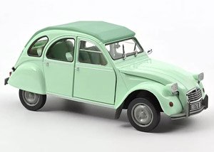 シトロエン 2CV 6 Club 1982 ジェードグリーン (ミニカー)