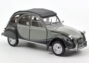 シトロエン 2CV チャールストン 1983 グレー (ミニカー)