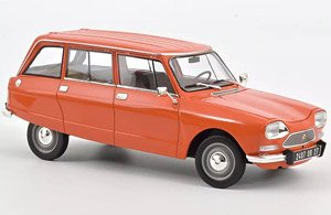 シトロエン アミ 8 ブレーク 1975 Tenere オレンジ (ミニカー)