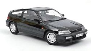 Honda CRX 1990 Black (Diecast Car)