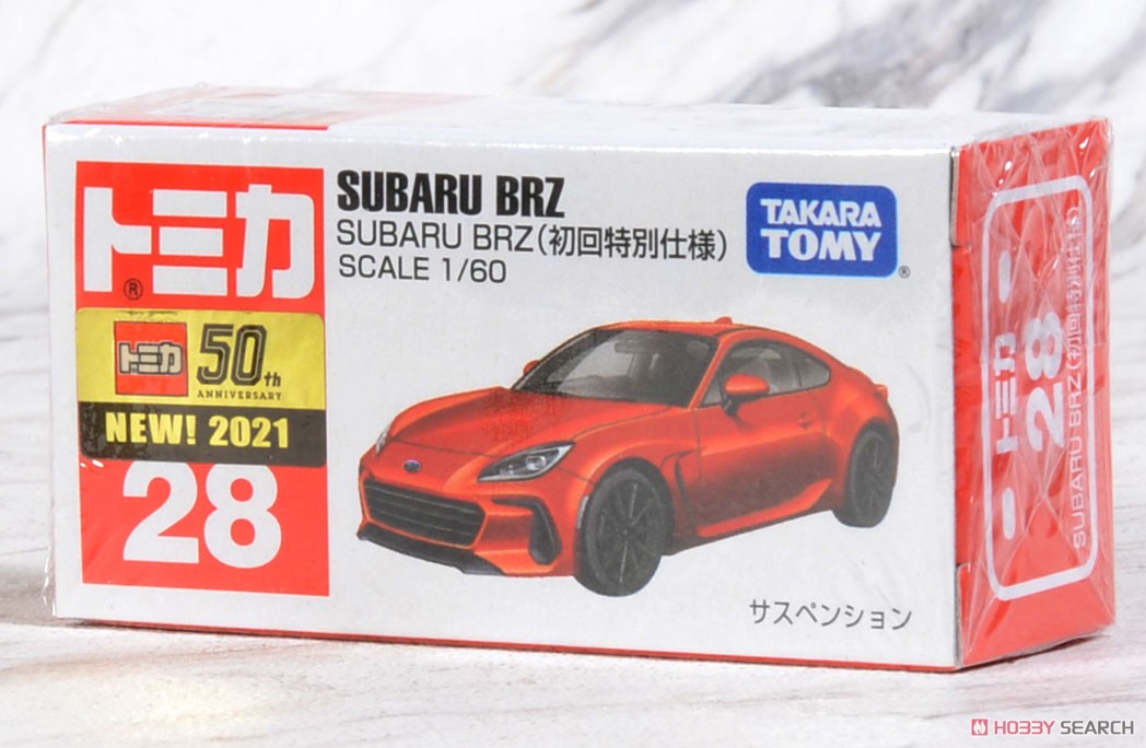 No.28 SUBARU BRZ (初回特別仕様) (トミカ) パッケージ1