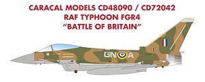 RAF Typhoon FGR4 `Battle of Britain` (Decal)