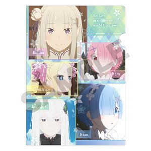 Re:Zero -Starting Life in Another World- Single Clear File Assembly (Anime Toy)