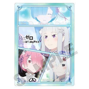 Re:Zero -Starting Life in Another World- Pencil Board Emilia / Rem / Ram / Echidna (Anime Toy)