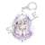 Re:Zero -Starting Life in Another World- Acrylic Key Ring Emilia / Purple (Anime Toy) Item picture1