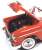 1955 Chevy Bel Air Convertible Red/White (Diecast Car) Item picture2
