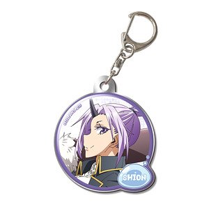 [That Time I Got Reincarnated as a Slime] Pukutto Metal Key Ring Design 05 (Shion) (Anime Toy)
